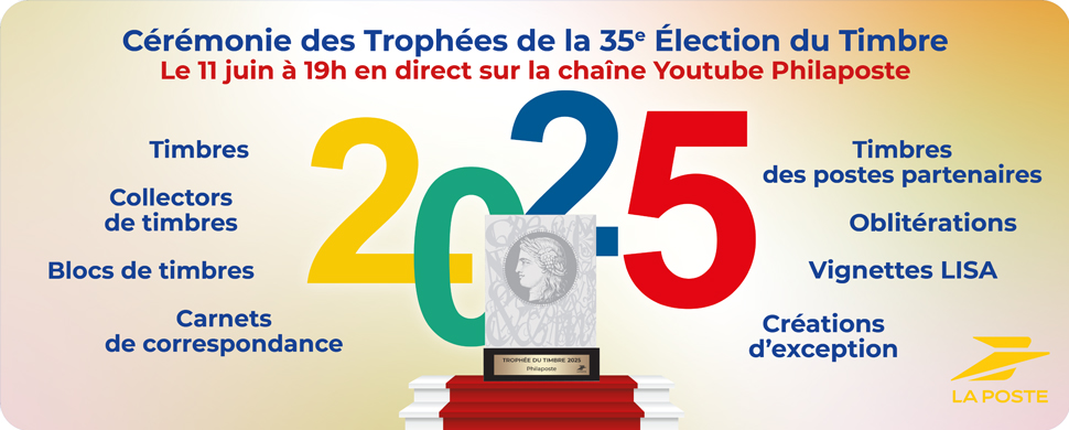 Cérémonie des trophées de l'élection du timbre 2026