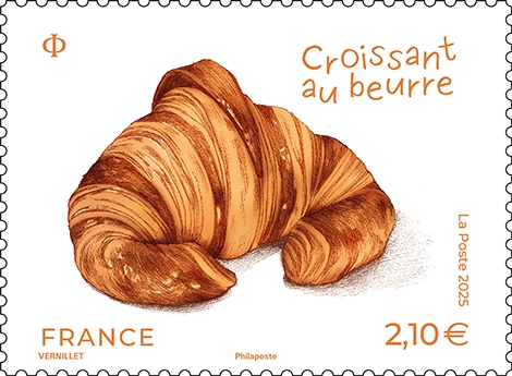 Timbre La baguette de pain française