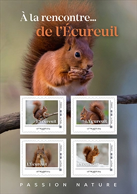 Timbres collector Nos fidèles compagnons – Hiver